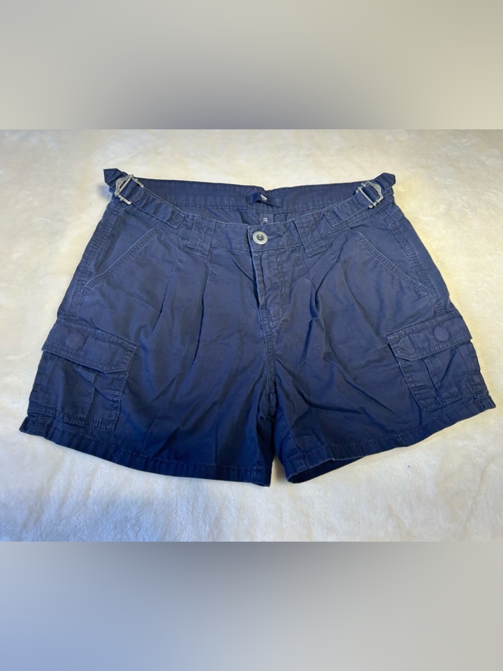 GAP Dark Blue Cargo Shorts with Side Pockets